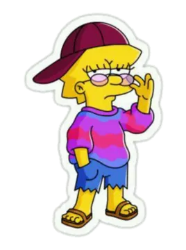 the simpsons sticker