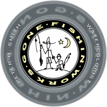 a black and white logo with the words