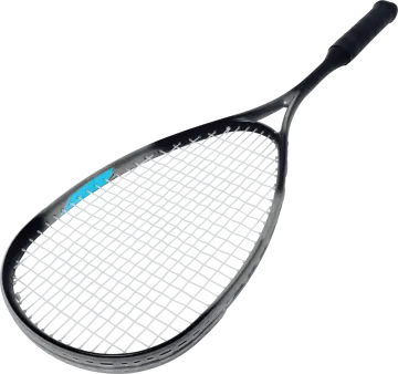 a tennis racket on a white background
