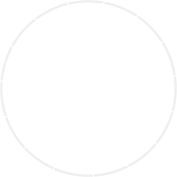 an image of a white circle with a black background