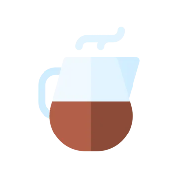 an illustration of a coffee pot