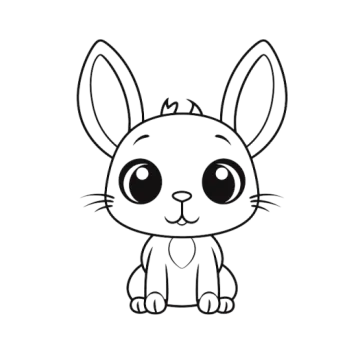 how to draw a cute rabbit