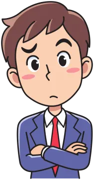 a man in a suit with his arms crossed