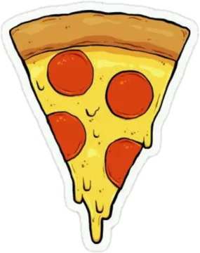 a slice of pizza sticker