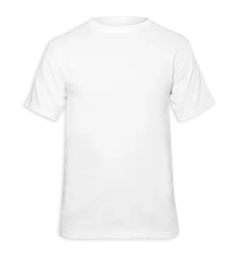 a white t - shirt with an image of a man's face