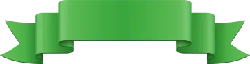 a green ribbon