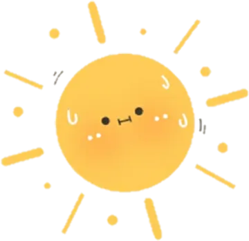 an image of the sun with a smiley face
