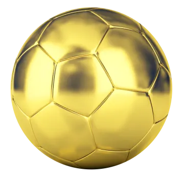 a soccer ball on a white background