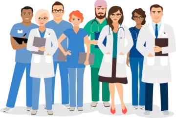 a group of doctors