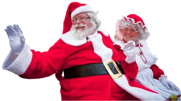 santa and mrs claus