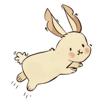how to draw a rabbit step by step