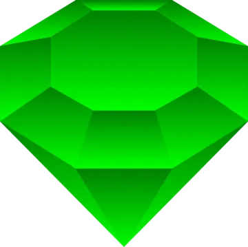 a green diamond
