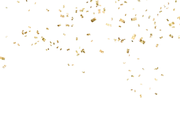 a white background with lots of gold coning