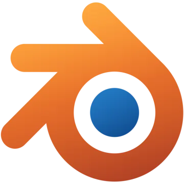 an orange and blue wheelchair symbol