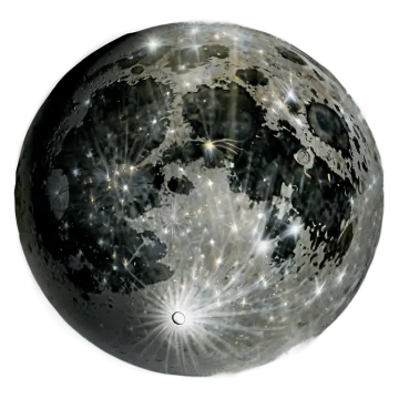 a black and white image of the moon