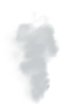 the shadow of a cloud on a white background