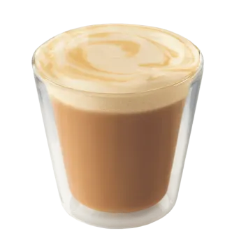 a cup of coffee on a white background