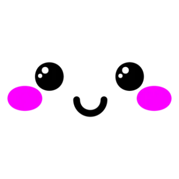 the face of a cat with pink eyes