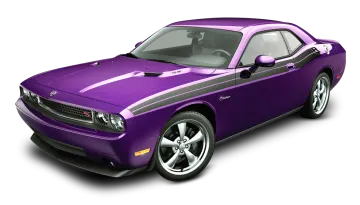 a purple car on a white background
