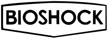 a black and white logo with the word bosho