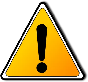 a yellow triangular sign with a black exor on it