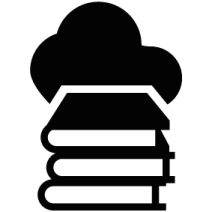 a stack of books with a hat on top