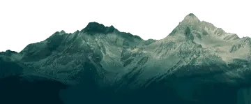 a picture of a mountain range