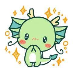 an illustration of a green and orange pokemon character