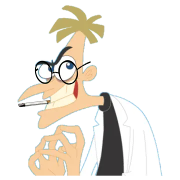 a man with glasses and a tie smoking a cigarette