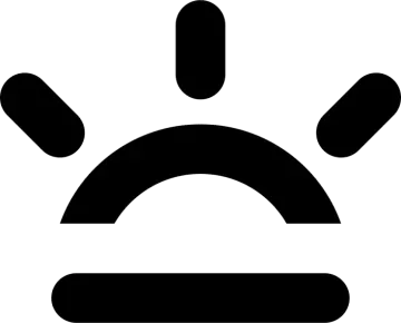 a black and white icon of a clock