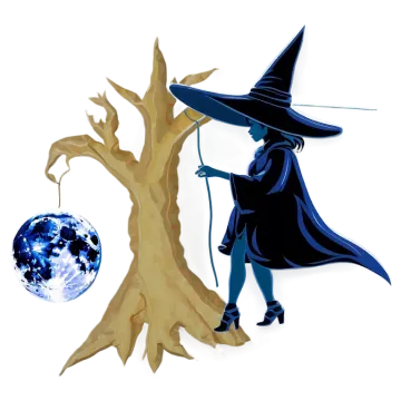 the wizard is holding a wand in his hand