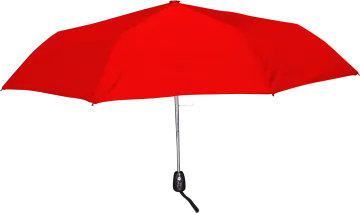 a red umbrella on a white background