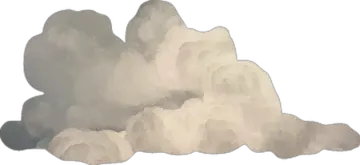 a pile of clouds on a white background