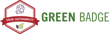 the green badge logo