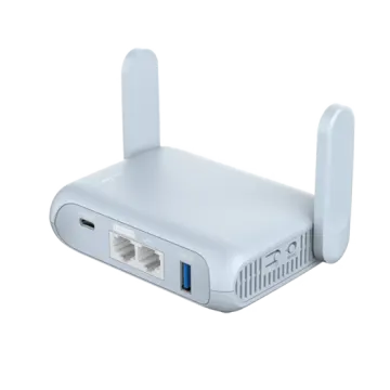 an image of a white wireless device