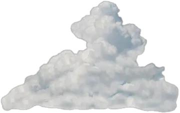 a cloud in the shape of a mountain