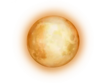 an image of the moon on a white background