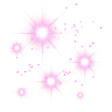 pink stars on a white background