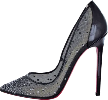 a pair of shoes with spikes on them
