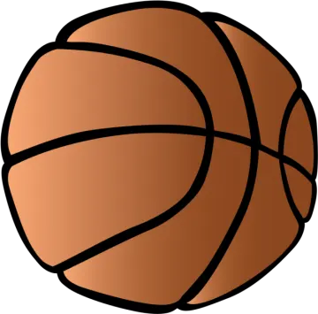 a basketball ball on a white background