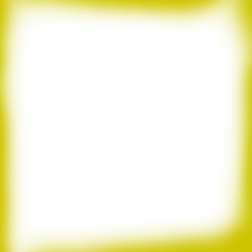 a yellow square frame on a white background