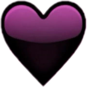 a purple heart on a white background