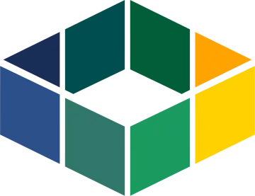 the green and yellow logo