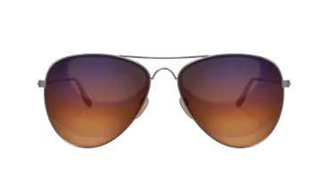 a pair of sunglasses on a white background