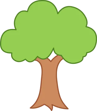 a tree with green leaves