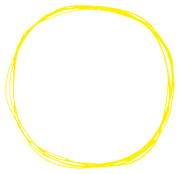 a black and white drawing of a circle
