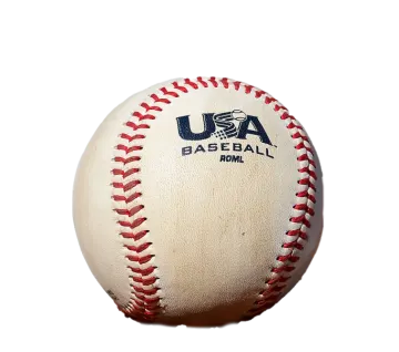 a baseball with the usa baseball logo on it