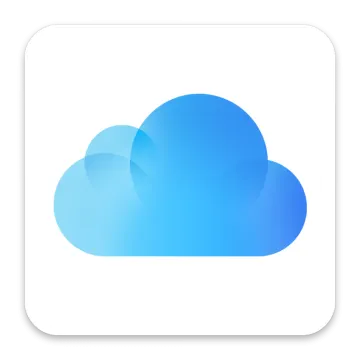 a cloud icon on a white background