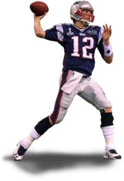 a man in a football uniform throwing a ball