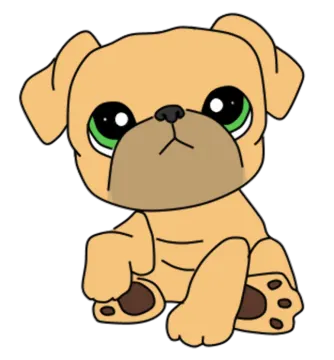 a brown dog with green eyes sitting down